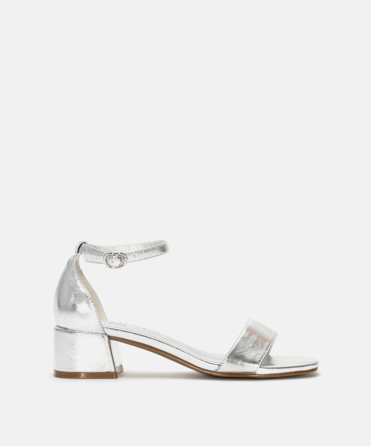 Sandalia tac&oacute;n tira ancha image number null